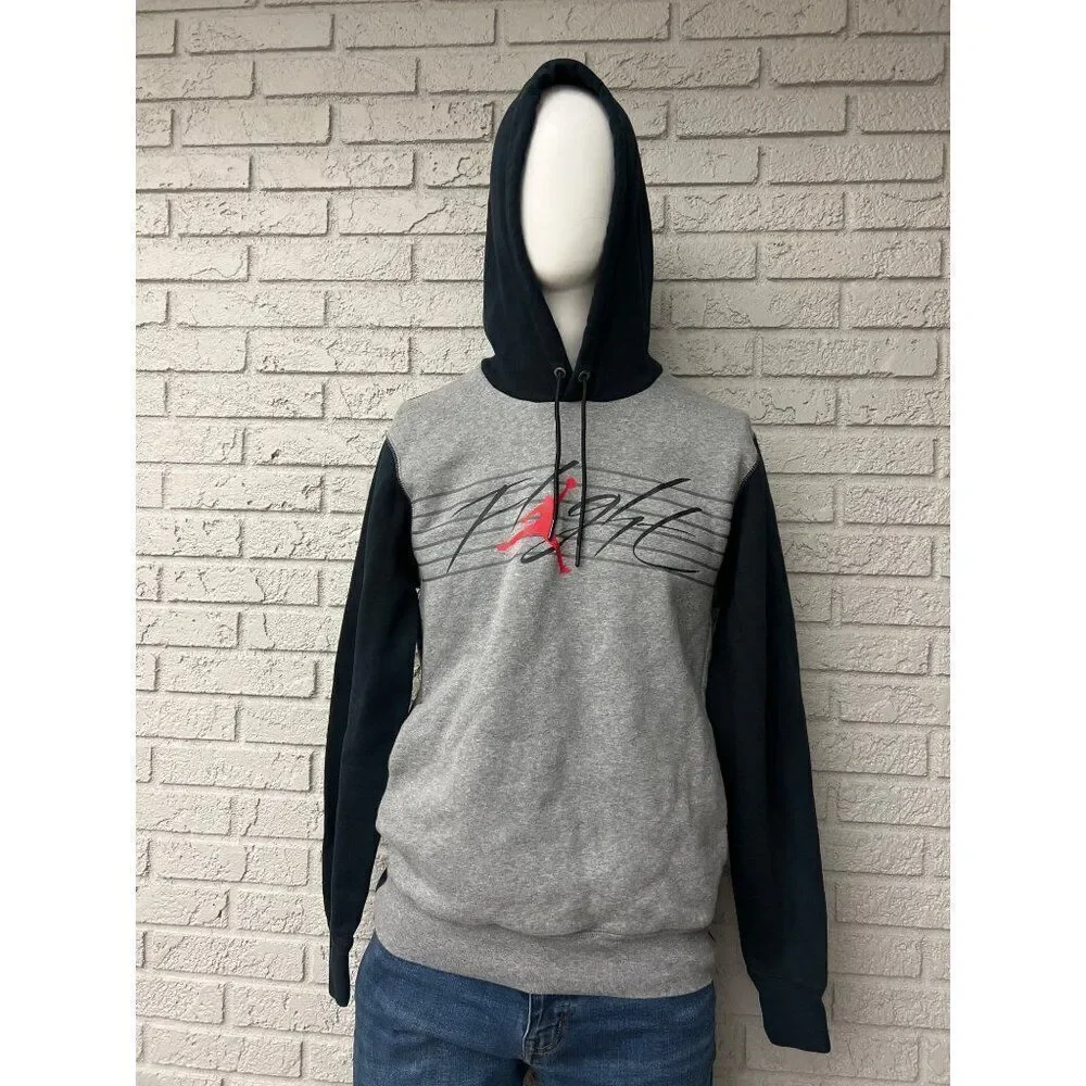 Air Jordan Men Fleece Flight Hoodie Size M